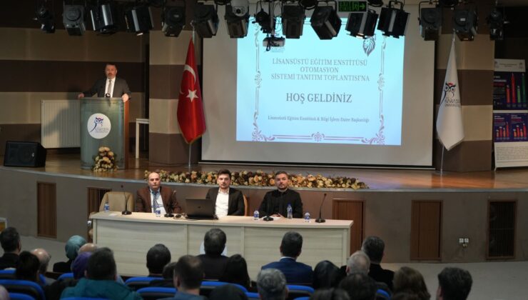 Türkiye’de İlk Lisansüstü Eğitim Otomasyon Sistemi Karabük Üniversitesinde Üretildi.