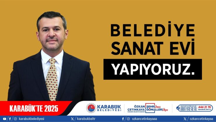Kültür ve Sanata Yeni Bir Merkez, Belediye Sanat Evi Açılıyor