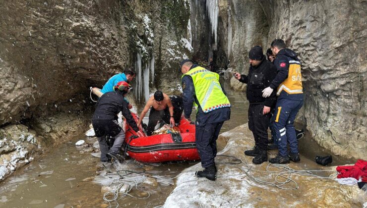 Safranbolu da Araç Kanyona Uçtu.