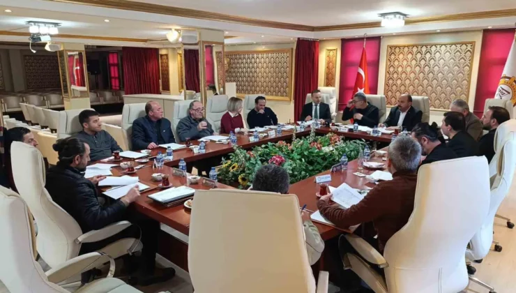 Safranbolu TSO Şubat ayı toplantısı yapıldı.