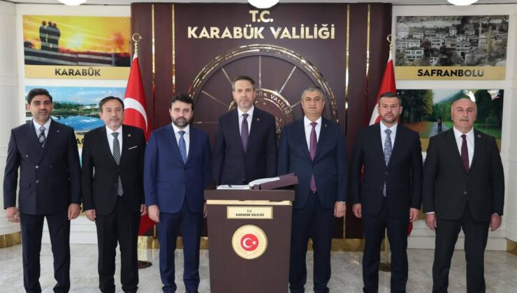 BAKAN ALPARSLAN BAYRAKTAR’IN, KARABÜK ZİYARETİ, DOLU DOLU GEÇTİ…