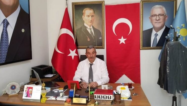 İYİ PARTİ İL BAŞKANI Şaban Şahin  AÇIKLAMA YAPTI.