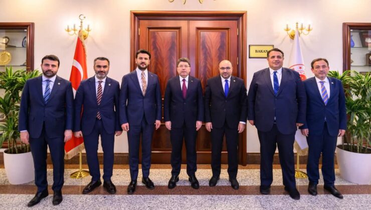 MİLLETVEKİLİ ŞAHİN VE KESKİNKILIÇ’TAN, BAKAN TUNÇ’A ZİYARET