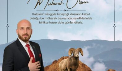 Yeniden Refah Partisi İl Başkanı İsmail Özer`in Bayram Mesajı