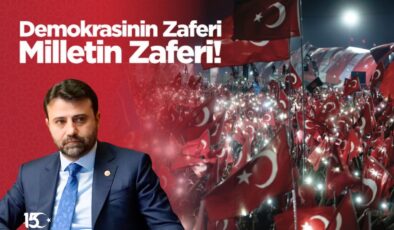 CEM ŞAHİNDEN 15 TEMMUZ MESAJI