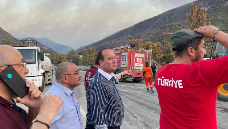 YANGIN BÖLGESİNDEN AKAY’A TEPKİ