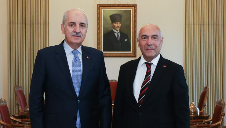 KAGİD BAŞKANI ÇETİNKAYA, TBMM BAŞKANI KURTULMUŞ’U ZİYARET ETTİ