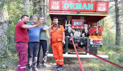 VALİ YAVUZ’DAN, YANGINZEDELERE VE GÖREVLİ EKİPLERE MORAL ZİYARETİ!