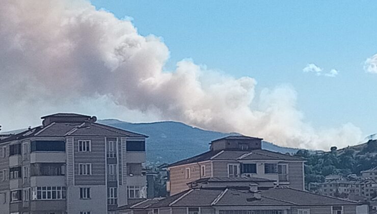 KELTEPE de Yangın Başladı.