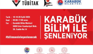 “Karabük Bilim ile Şenleniyor” Tarih Onsekiz ile Yirmi Eylül