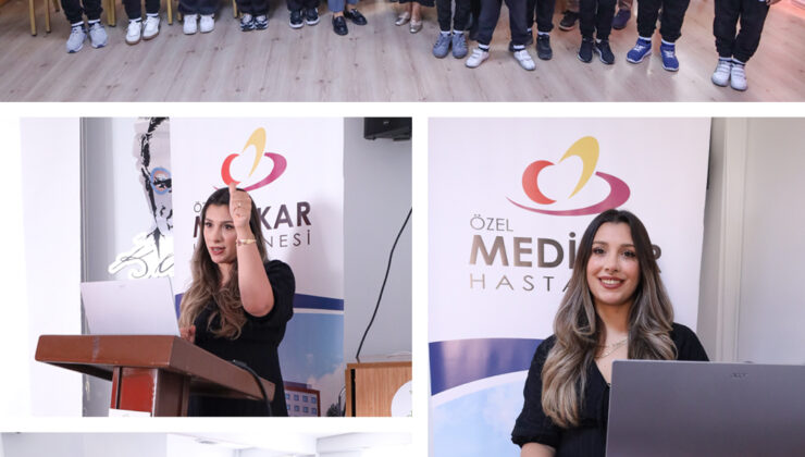 ÖZEL MEDİKAR HASTANESİ’NDEN KARABÜK DOĞA KOLEJİ ÖĞRENCİLERİNE SAĞLIKLI BESLENME SÖYLEŞİSİ