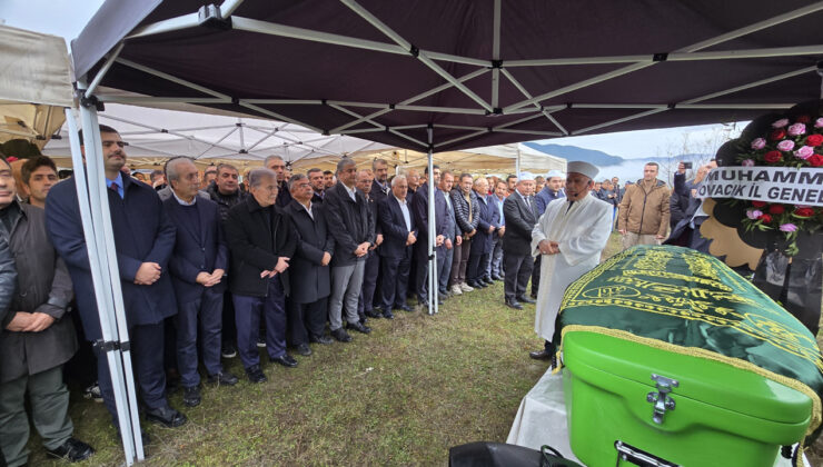 TBMM ESKİ BAŞKANI MEHMET ALİ ŞAHİN’İN BABASI TOPRAĞA VERİLDİ