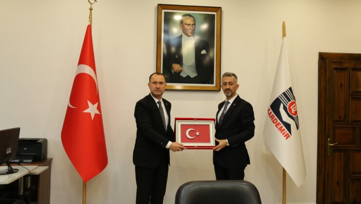 KARABÜK TSO’DAN KARDEMİR YÖNETİM KURULU BAŞKANI OFLAZ’A ZİYARET…