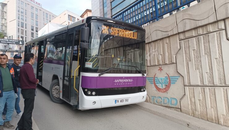FACİAYI SOĞUKKANLI ŞOFÖR ÖNLEDİ..