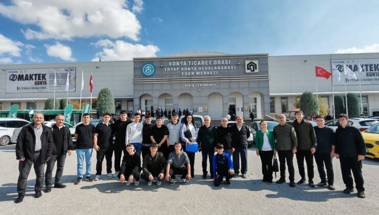 MAKTEK Konya Fuarına Teknik Gezi Düzenlendi..