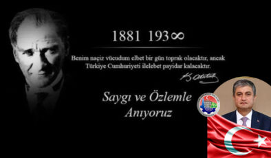 VALİ MUSTAFA YAVUZ’UN 10 KASIM MESAJI