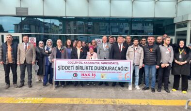 KADINA ŞİDDETE HAYIR!