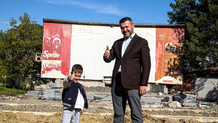 Özkan Çetinkaya, Yenişehir Açık Hava Sineması’ndaki Çalışmaları İnceledi