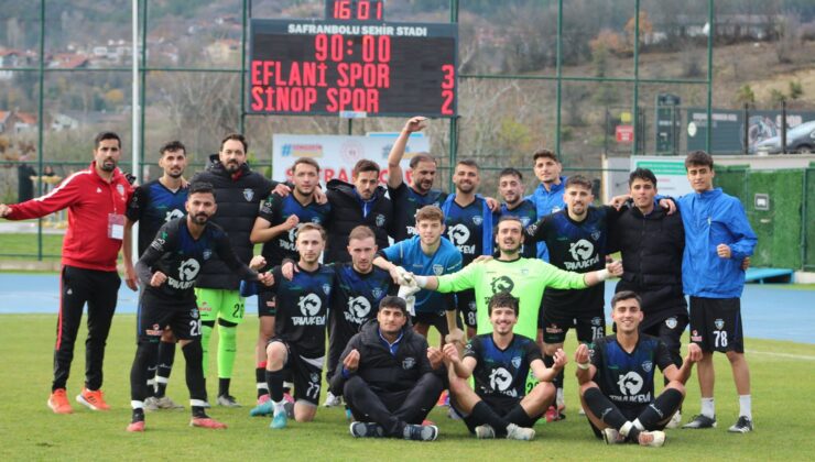 EFLANİSPOR’DAN ALTIN DEĞERİNDE 3 PUAN