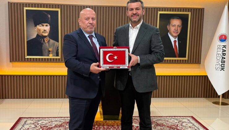 AVRUPALI TÜRK GİRİŞİMCİLER BİRLİĞİ HEYETİNDEN BAŞKAN ÇETİNKAYA’YA ZİYARET