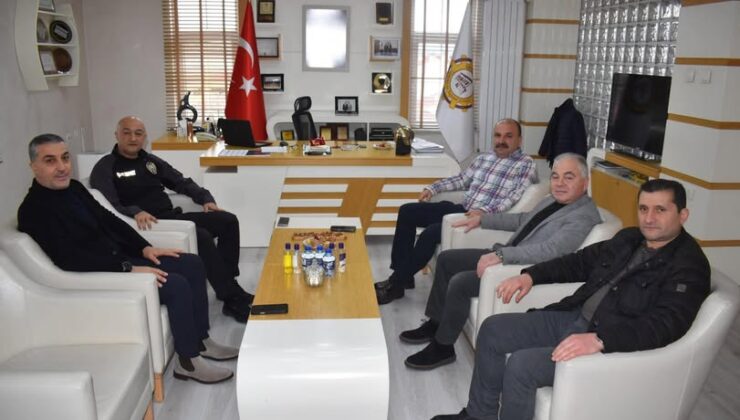 İL EMNİYET MÜDÜRÜ CANVER’DEN, STSO’YA ZİYARET