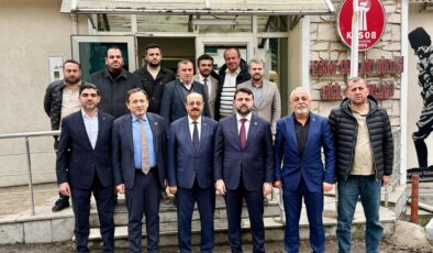 AK Parti Karabük Teşkilatından Esnaf Odası Başkanlarına Ziyaret