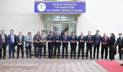TIP FAKÜLTESİ EK BİNASI AÇILDI