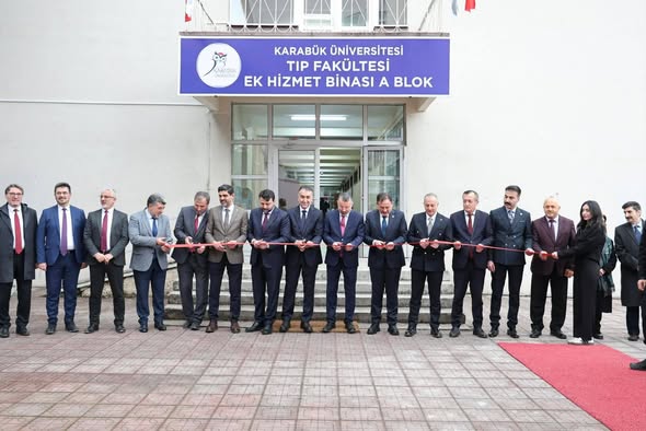 TIP FAKÜLTESİ EK BİNASI AÇILDI