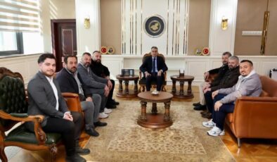 GALERİCİLER KOOPERATİFİ YÖNETİMİNDEN VALİ OKTAY ÇAĞATAY’A ZİYARET