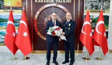 EMNİYET TEŞKİLATINDAN VALİ ÇAĞATAY`A ZİYARET