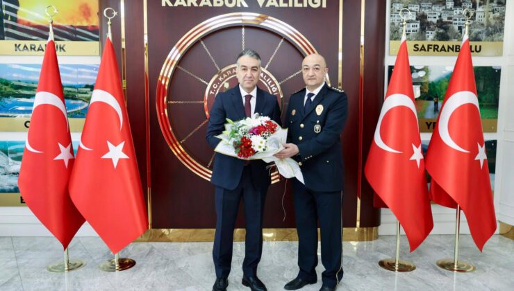 EMNİYET TEŞKİLATINDAN VALİ ÇAĞATAY`A ZİYARET