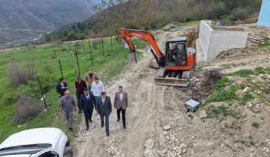 KELLECİ VE KİRMAN, İL ÖZEL İDARESİ ÇALIŞMALARINI YERİNDE İNCELEDİ