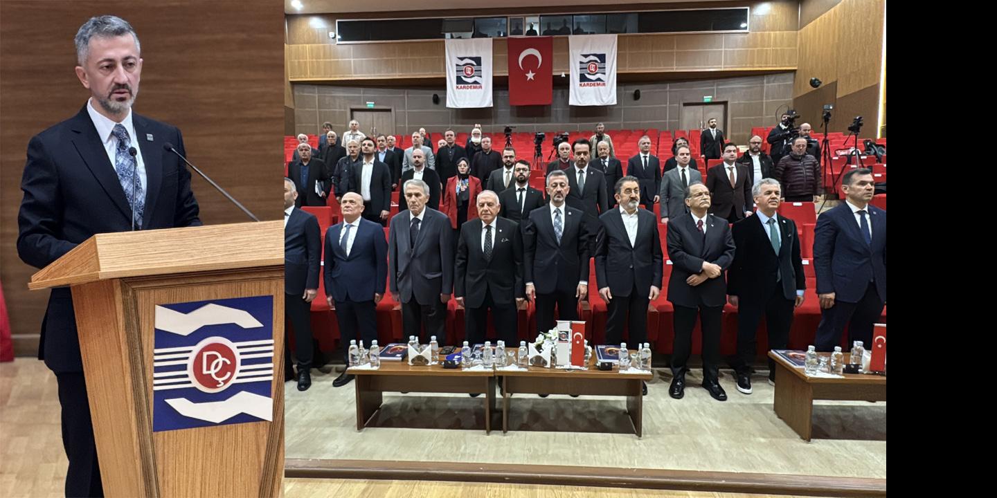 KARDEMİR’in 31. Olağan Genel Kurulu, KARDEMİR Eğitim ve Kültür Merkezi’nde yapıldı.