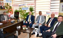 ÖZÇELİK-İŞ SENDİKASINDAN, İL GENEL MECLİS BAŞKANI KİRMAN’A ZİYARET