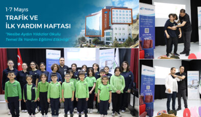 Medikar Hastanesi’nden Trafik ve İlk Yardım Haftası’na Özel Eğitim Etkinliği