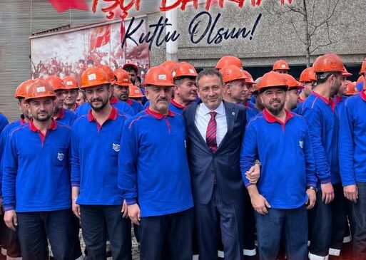 AK Parti Karabük Milletvekili Durmuş Ali Keskinkılıç’tan 1 Mayıs Mesajı: “Emeğin Gücü, Türkiye’nin Gücüdür”