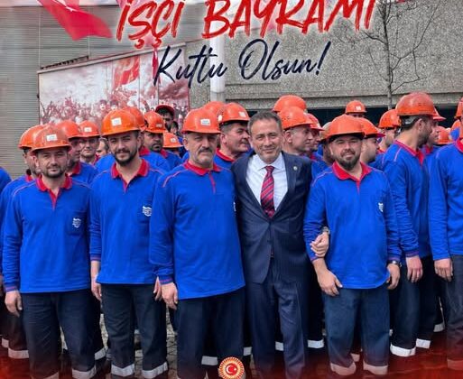 AK Parti Karabük Milletvekili Durmuş Ali Keskinkılıç’tan 1 Mayıs Mesajı: “Emeğin Gücü, Türkiye’nin Gücüdür”
