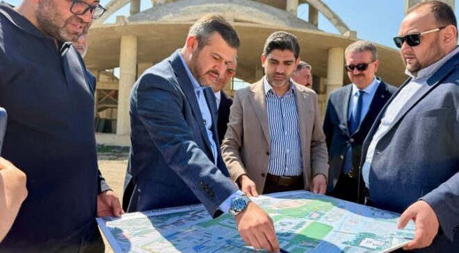 Karabük Kent Meydanı Millet Bahçesi’nin Bu Yaz Açılması Hedefleniyor