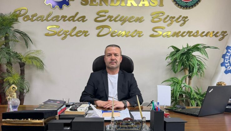 Çelik İş Sendikası Şube Başkanı Kenan Yılmaz”Hayırlı Bayramlar Diliyorum”