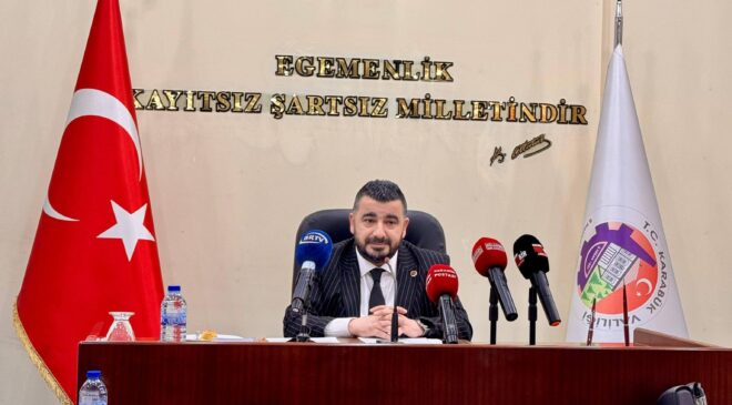 Başkan Kirman “Karabük Odaklı Hizmetten Taviz Yok”