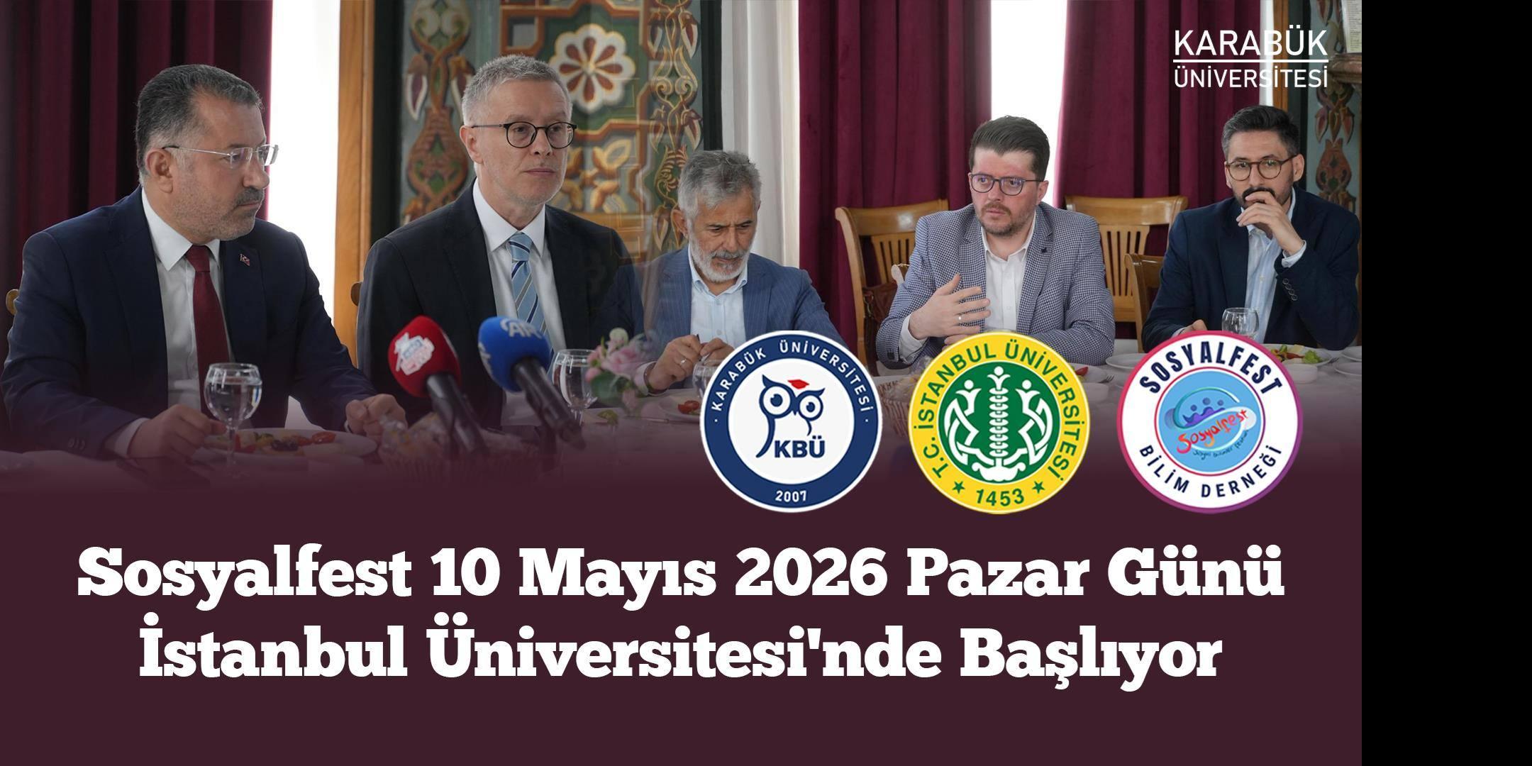 Sosyalfest  İstanbul Üniversitesi’nde Başladı..
