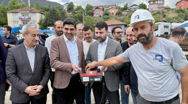 12 Derslikli Yeni Okulun Temeli Atıldı