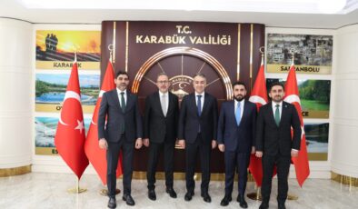 Gençlik ve Spor Eski Bakanı Sayın Dr. Mehmet Muharrem Kasapoğlu’ndan Vali Çağatay’a Ziyaret