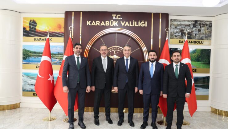 Gençlik ve Spor Eski Bakanı Sayın Dr. Mehmet Muharrem Kasapoğlu’ndan Vali Çağatay’a Ziyaret
