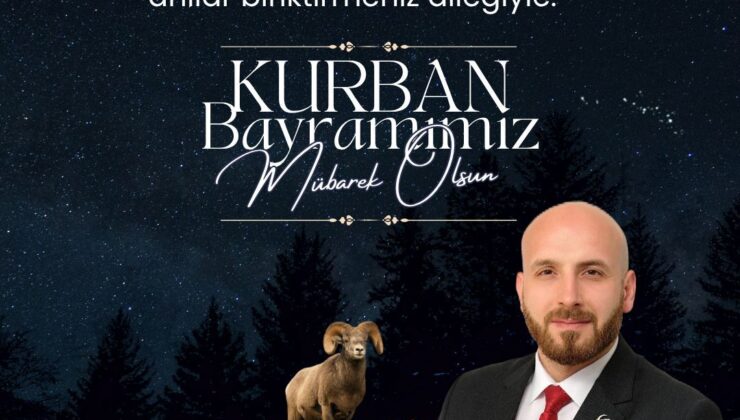Yeniden Refah Partisi İl Başkanı İsmail Özer in Kurban Bayramı Kutlama Mesajı