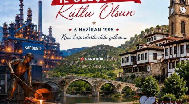 Milletvekili Ali Keskinkılıç tan Karabük’ün İl Oluşunun Yıldönümü Kutlama Mesajı…