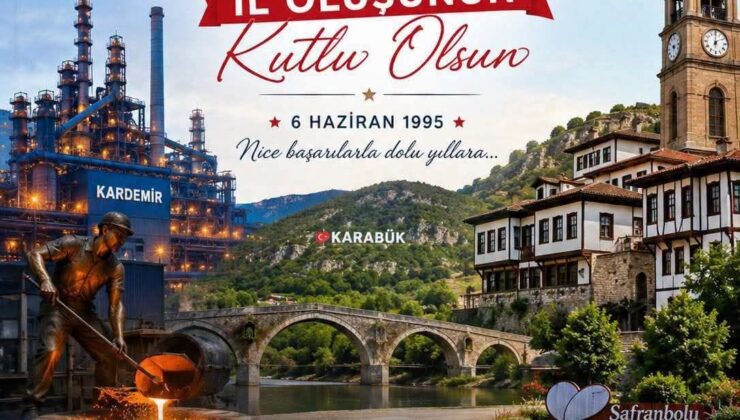 Milletvekili Ali Keskinkılıç tan Karabük’ün İl Oluşunun Yıldönümü Kutlama Mesajı…