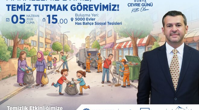 KARABÜKTE TEMİZLİK SEFERBERLİĞİ”MAHALLEMİZ EVİMİZ TEMİZ TUTMAK GÖREVİMİZ”