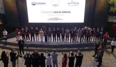 YENİŞEHİR YAZLIK SİNEMASI GÖRKEMLİ BİR TÖRENLE AÇILDI…