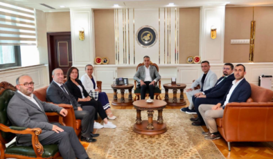 SAFTİD YÖNETİMİNDEN,VALİ ÇAĞATAY’A ZİYARET